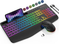 ErgoGlow Wireless Keyboard & Mouse Combo™