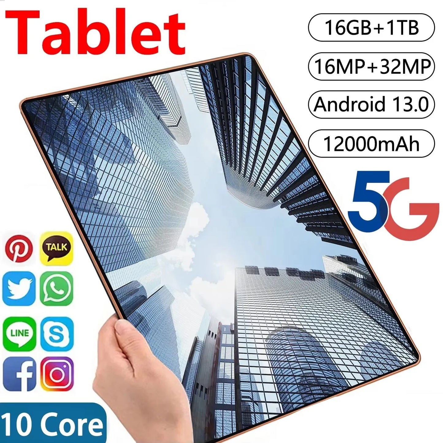 Premium 5G Multitasking Tablet™